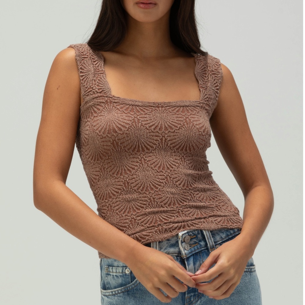 FREE PEOPLE Seamless Love Letter Womens Cami